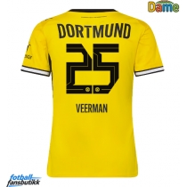 Borussia Dortmund Joey Veerman #25 Hjemmedrakt Dame 2026-27 Kortermet